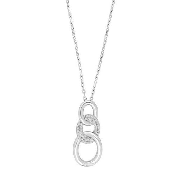 Joanli Nor rhodium-plated silver Kit Necklace