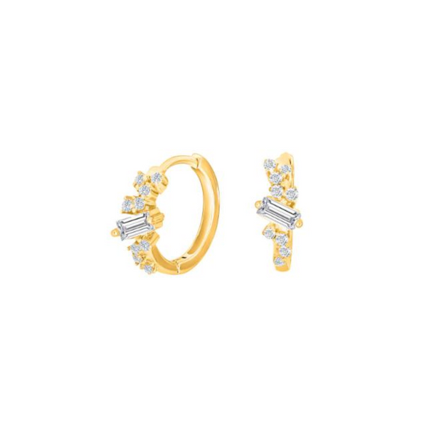 Joanli Nor gold-plated Kaisa earrings 9mm