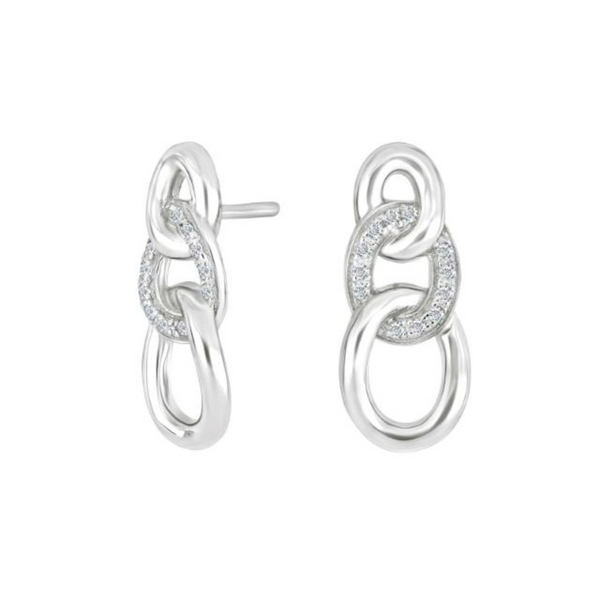 Joanli Nor silver-plated Kit earrings 18mm