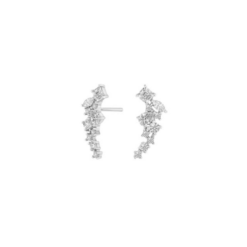 Joanli Nor silver-plated Mette earrings 18mm