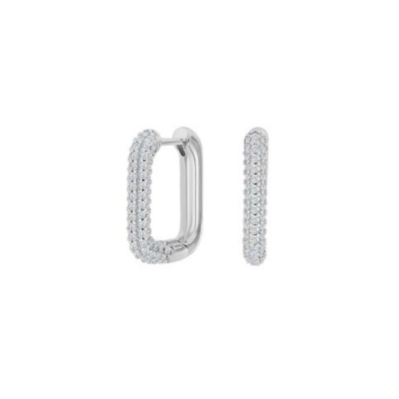 Joanli Nor silver-plated Mimi earrings 17mm