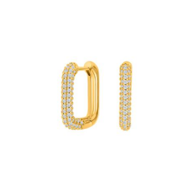 Joanli Nor gold-plated Mimi earrings 17mm