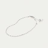 Jenny Bird Capri Anklet in high polish Silver