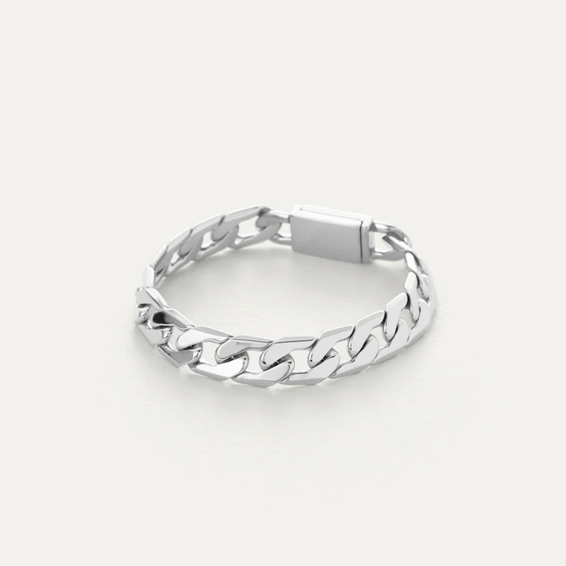 Jenny Bird Walter Bracelet in Silver with Magnetic clasp