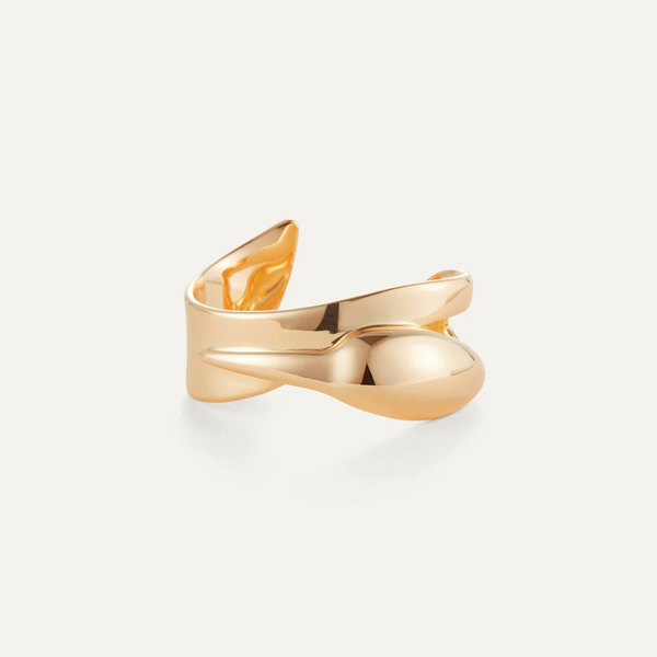 Jenny Bird Colette Cuff in High polish Gold