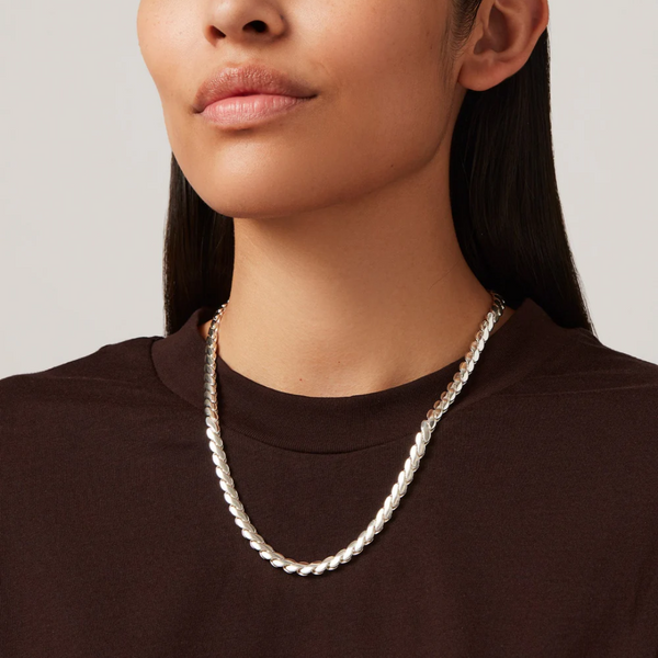 Jenny Bird Paloma Chain in High Polish Silver