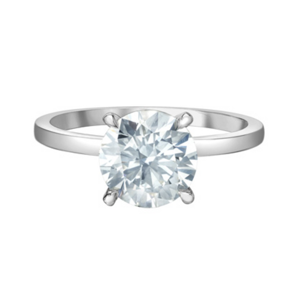 14K WG 2.05CT RB LAB GROWN DIAMOND SOLITAIRE