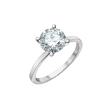 14K WG 2.05CT RB LAB GROWN DIAMOND SOLITAIRE