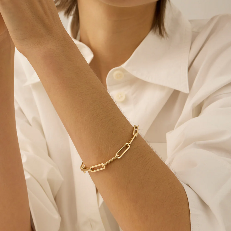 Jenny Bird Slim Gold Bracelet