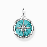 Thomas Sabo Turquoise Compass Pendant