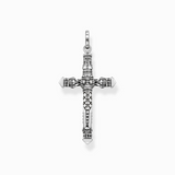 Thomas Sabo Blackened Sterling Silver Cross Pendant