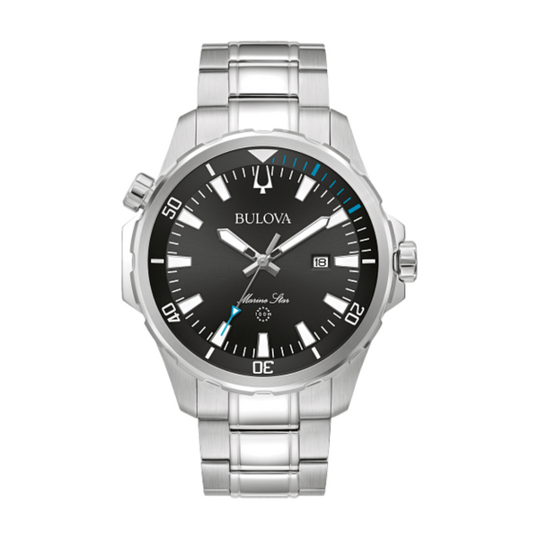 Bulova Marine Star Watch with Black Dial