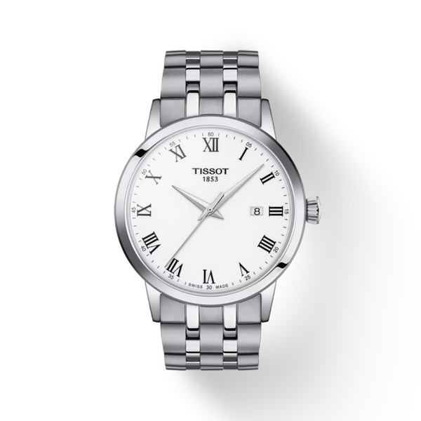 Tissot Classic Dream Stainless steel Watch with White Dial