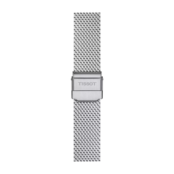 Tissot Everytime Mesh Stainless steel Watch with Turquoise Dial