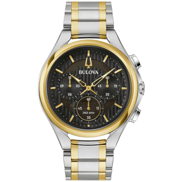 Bulova stainless best sale steel chronograph watch