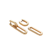 Jenny Bird Teeni Detachable Link Gold Earrings