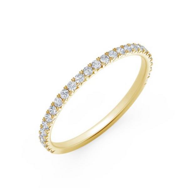 Forevermark 18K Yellow Gold .28ctw Diamond Band