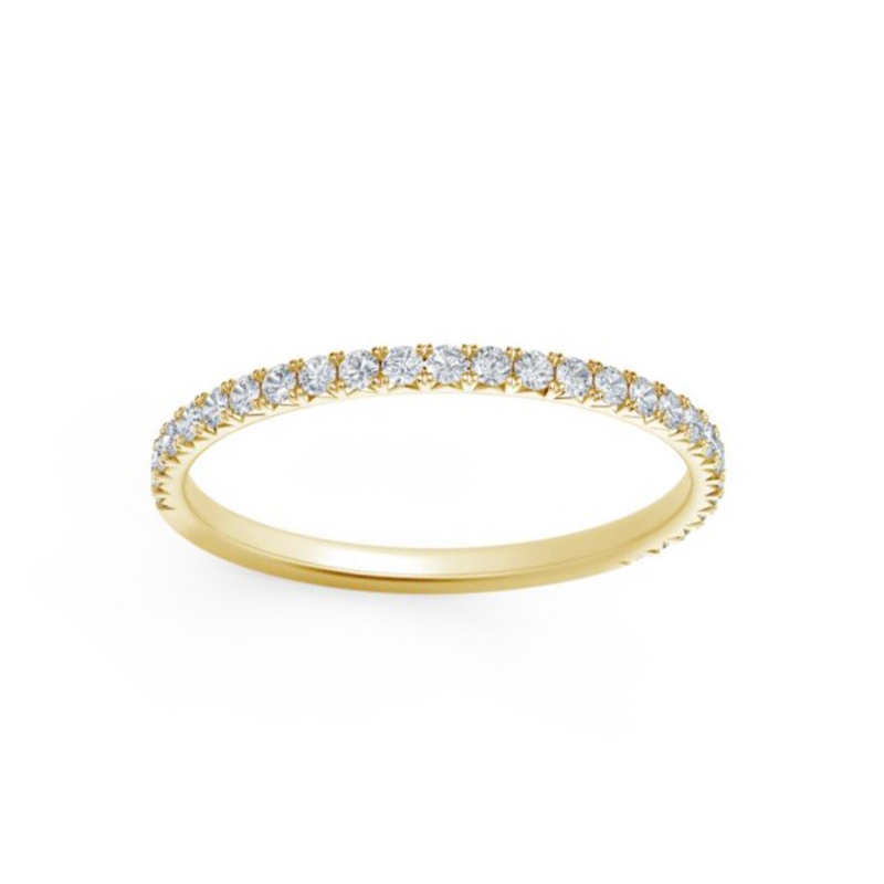 Forevermark 18K Yellow Gold .55ctw Diamond Band