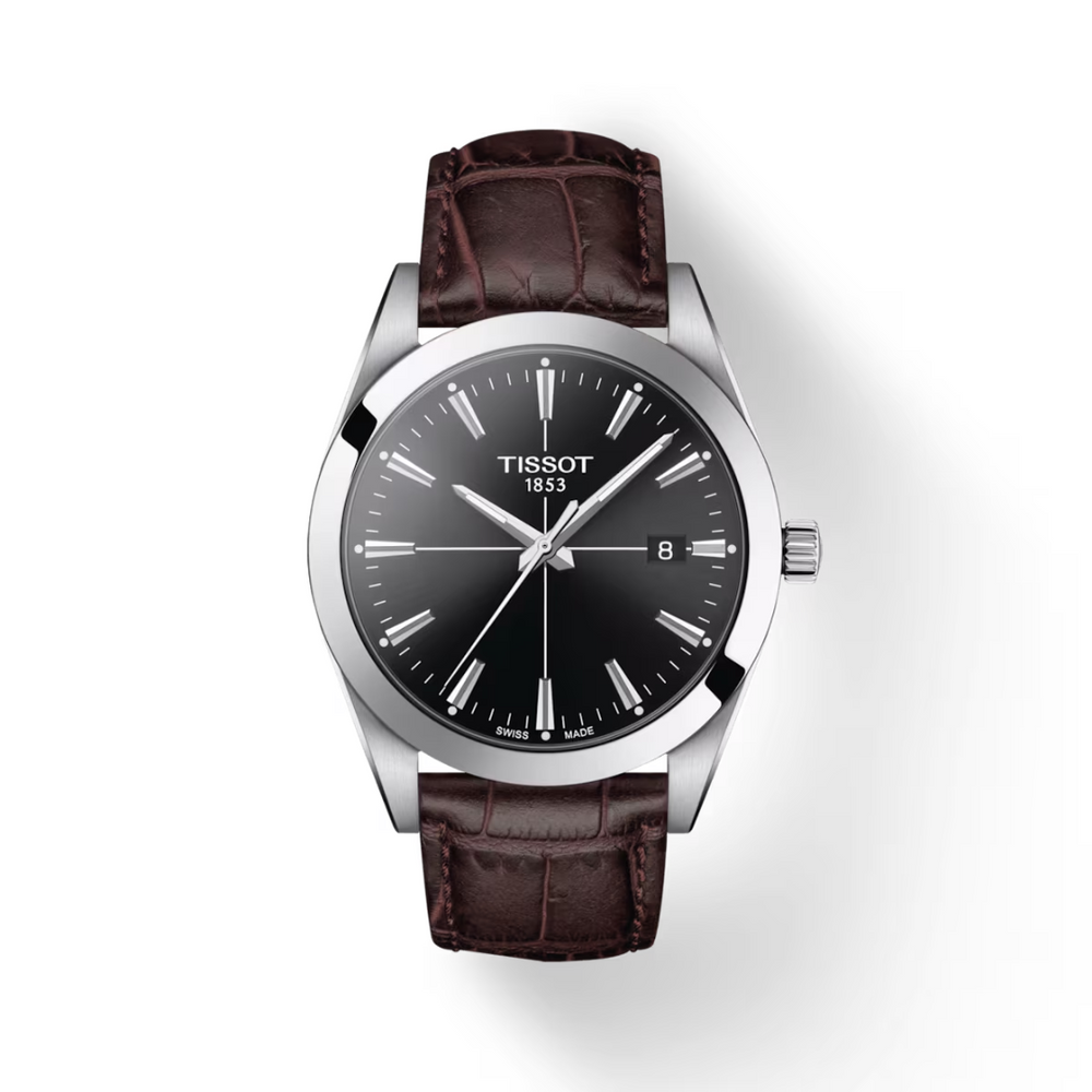 Tissot Quartz Watch with Leather Strap Inglis Jewellers