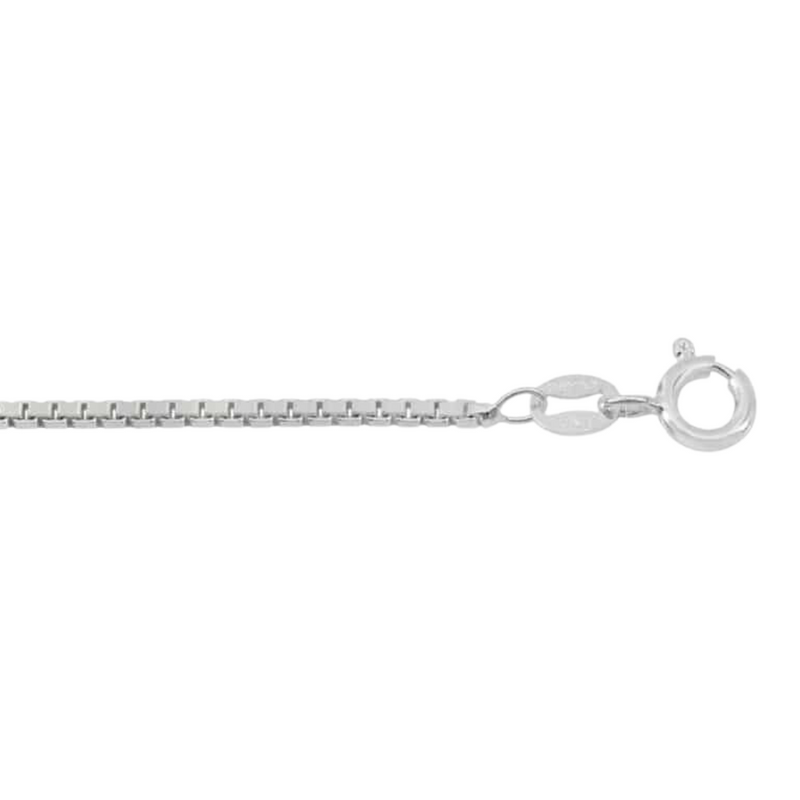 Sterling Silver box link chain 20inch