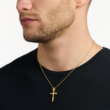 Thomas Sabo 18K Yellow Gold Plated Cross Pendant