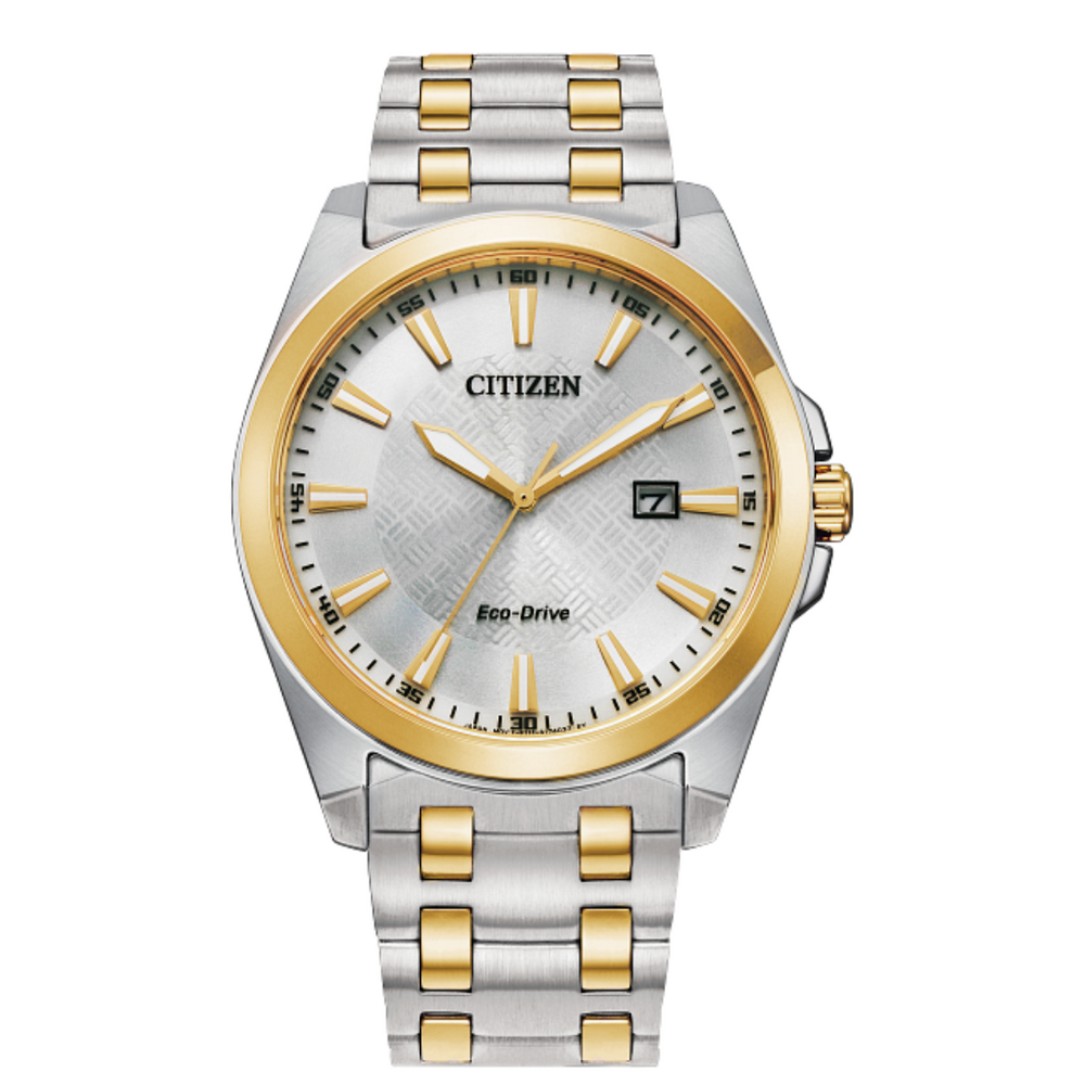 Citizen eco drive two tone sale