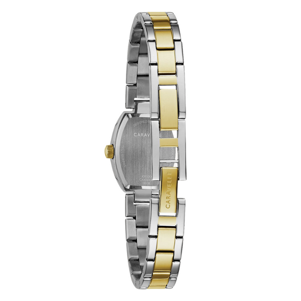 Caravelle Two Tone Dress Watch