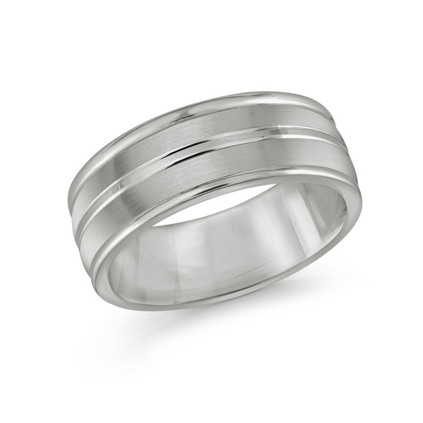 Tungsten 8mm Wedding Band